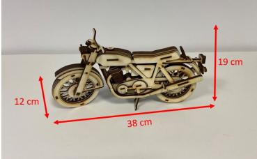 Norton Commando 850 `75 as 3D large model - Diemension KIT